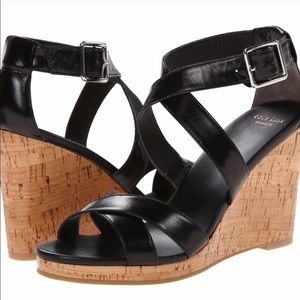 Cole haan Jillian cork wedges